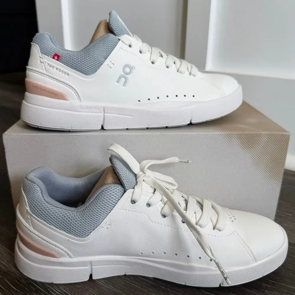 On Running THE ROGER Advantage White Rosehip Women’s Size 7 NIB New